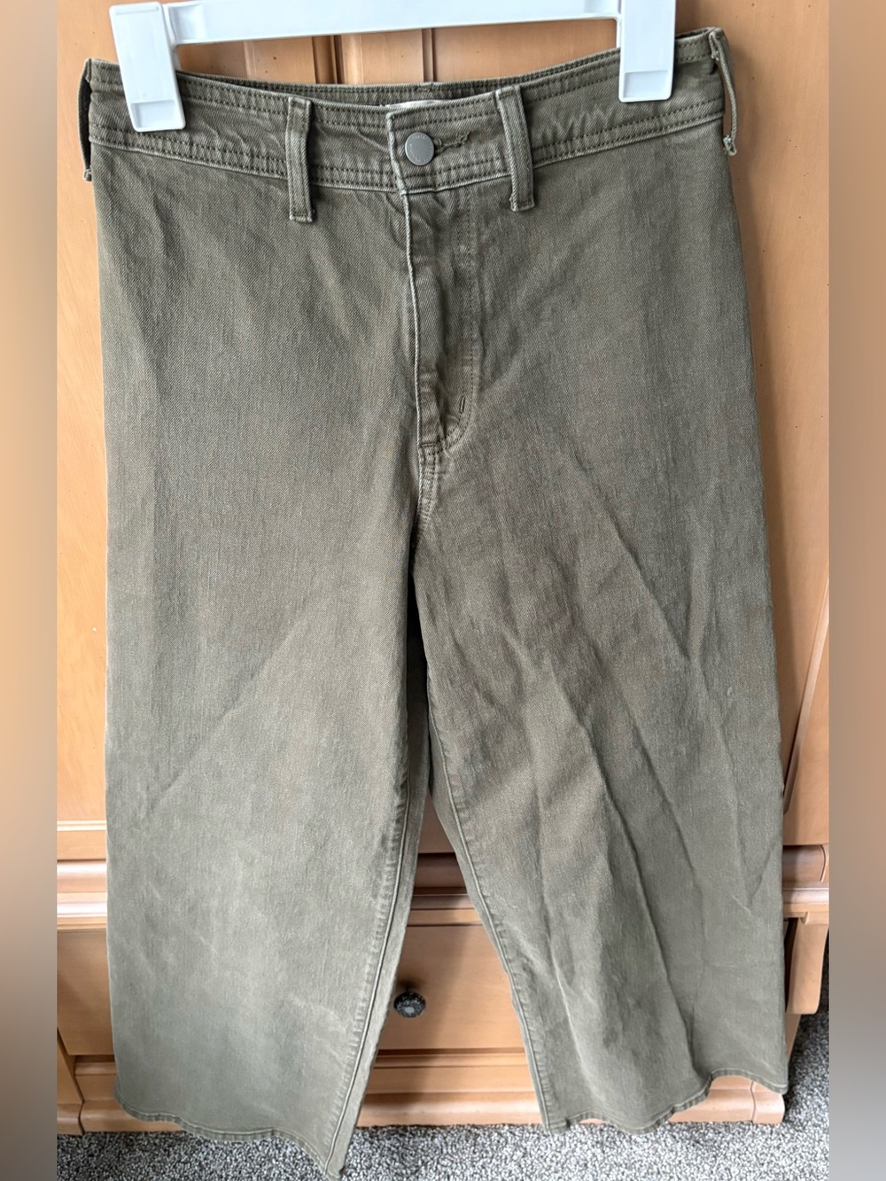 TARGET Universal Thread Sailor Wide Leg High Rise Olive Green Women’s 
Size 4